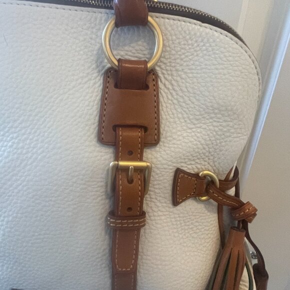 Dooney & Bourke Florentine Domed Buckle Satchel - Picture 7 of 9